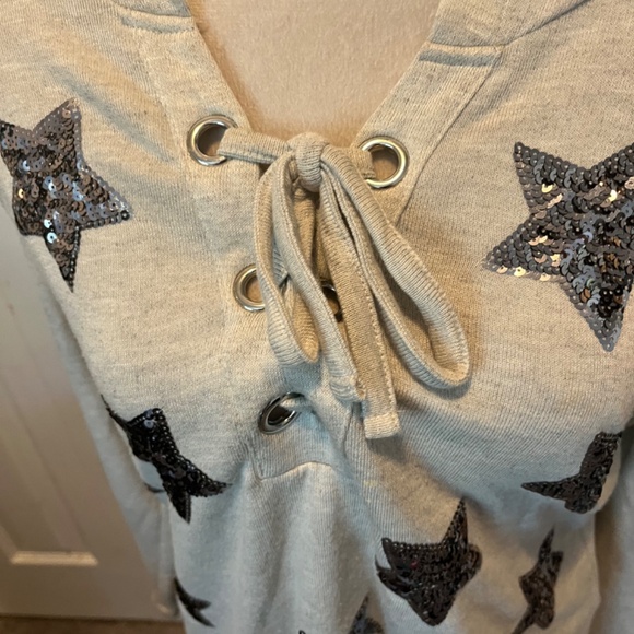 INC size S  sequins top - Picture 6 of 13